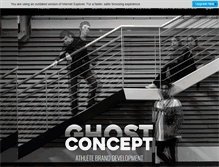 Tablet Screenshot of ghostconcept.com